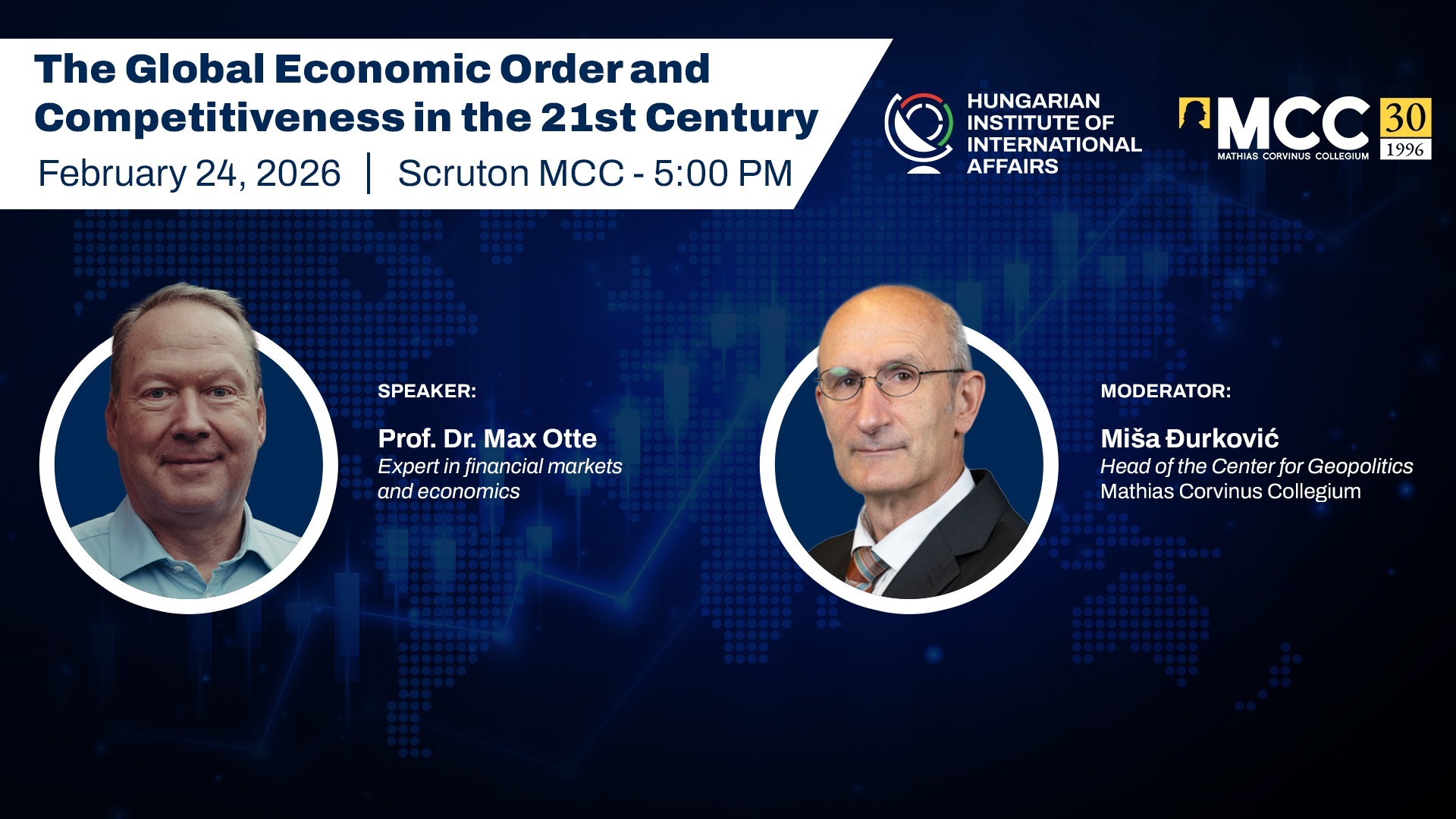 The Global Economic Order and Competitiveness in the 21st Century